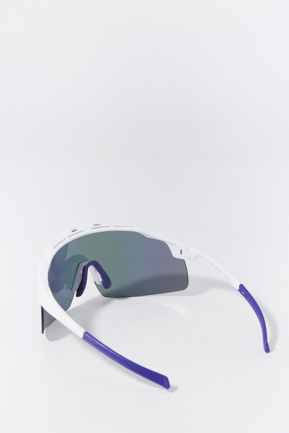 White Soft Touch Shield Sunglasses White Soft Touch Shield Sunglasses 2