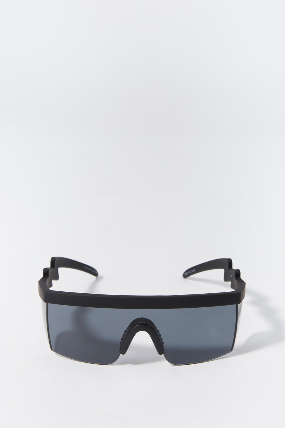 Black Lightning Arm Soft Touch Shield Sunglasses Black Lightning Arm Soft Touch Shield Sunglasses 3