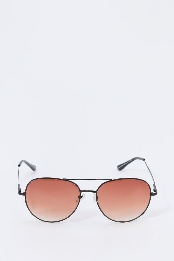 Round Aviator Sunglasses