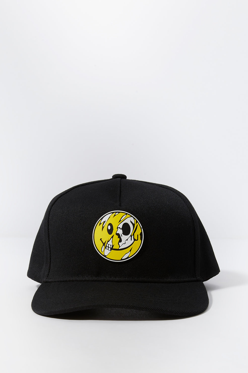 Smiley Face Patch Baseball Hat Smiley Face Patch Baseball Hat 3