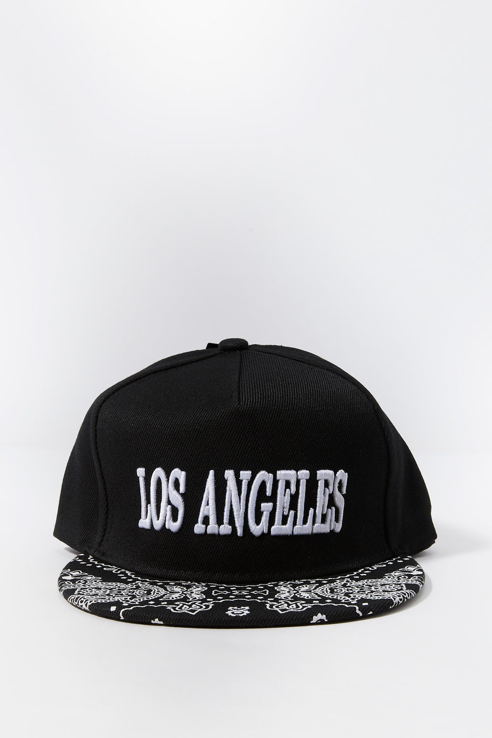 Los Angeles Embroidered Snapback Hat Los Angeles Embroidered Snapback Hat 3