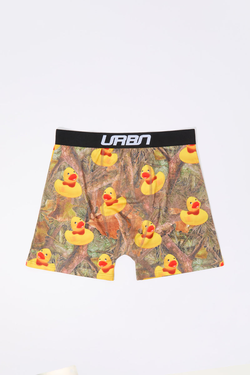 URBN Rubber Duck Print Boxer Brief