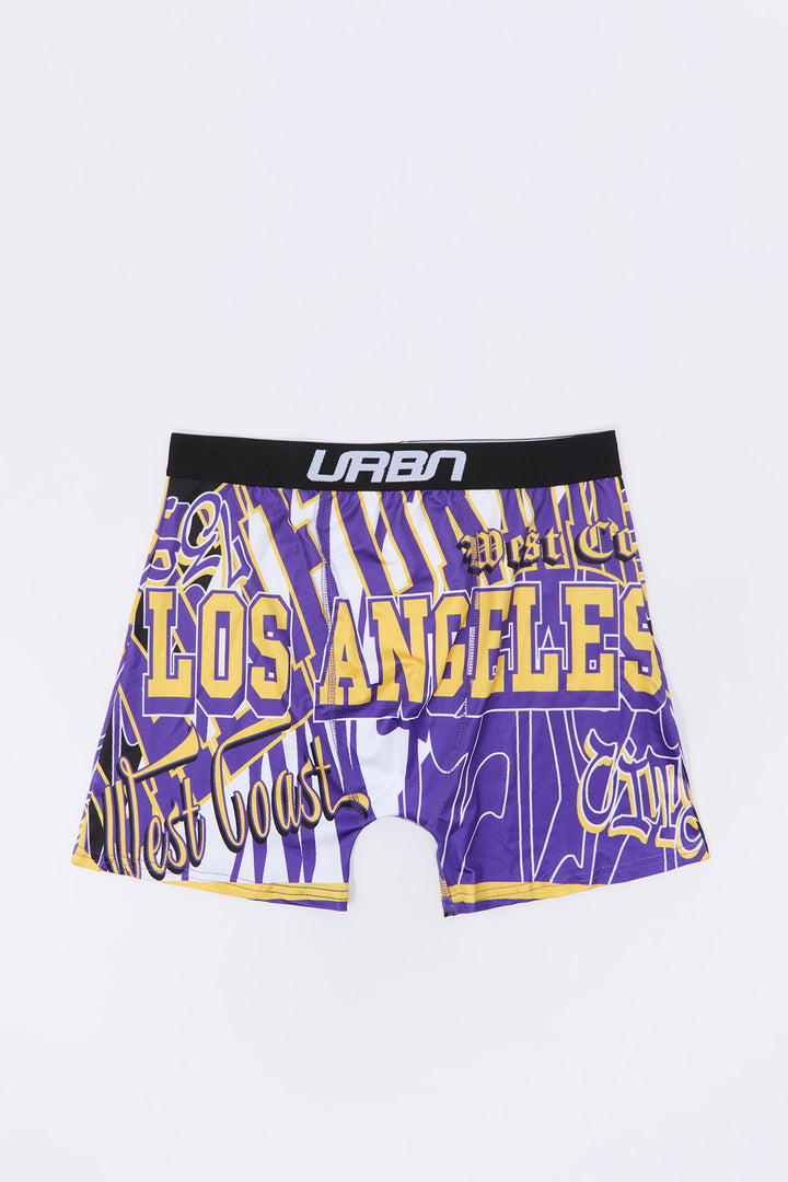 LA Lakers Print Boxer Brief