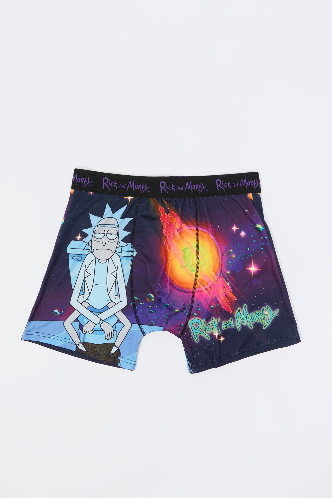 Rick and Morty Print Boxer Brief