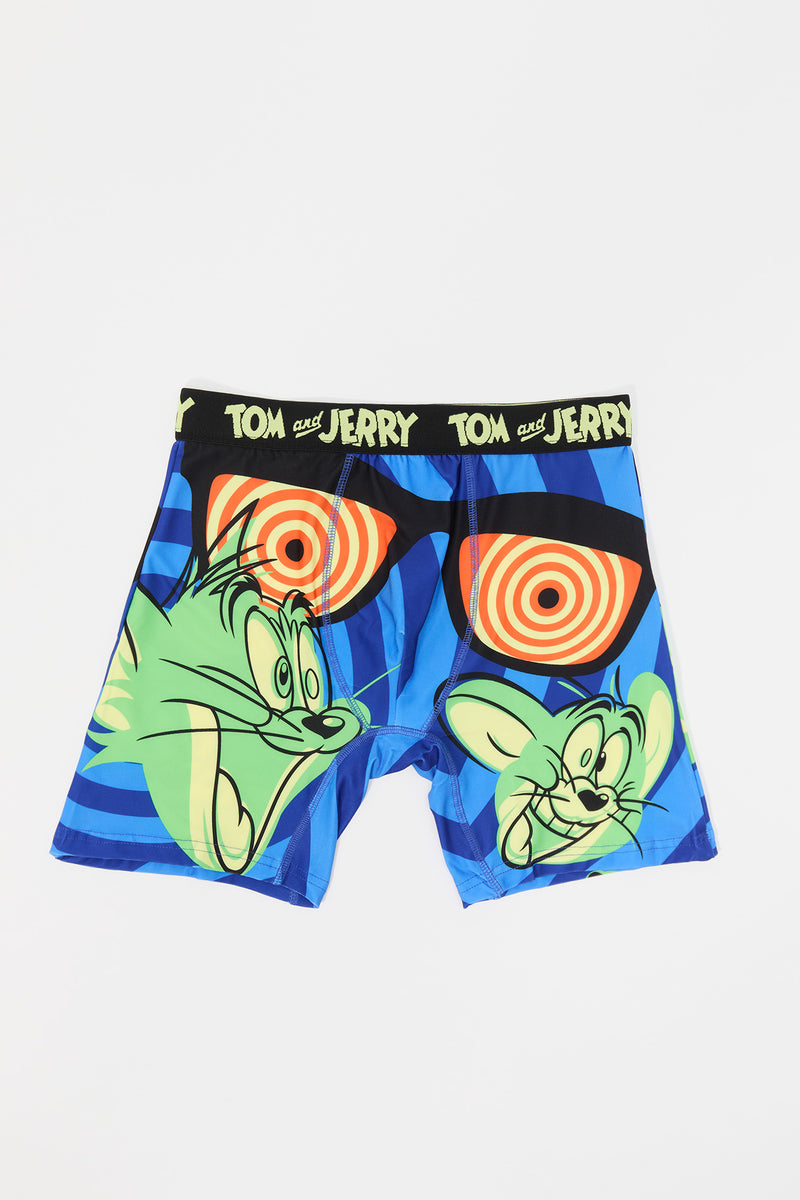 Tom and Jerry Print Boxer Brief