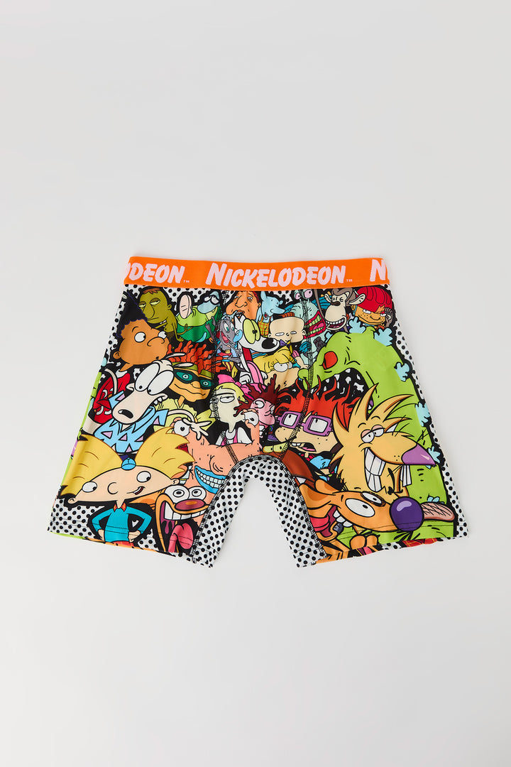 Cartoon Print Boxer Brief