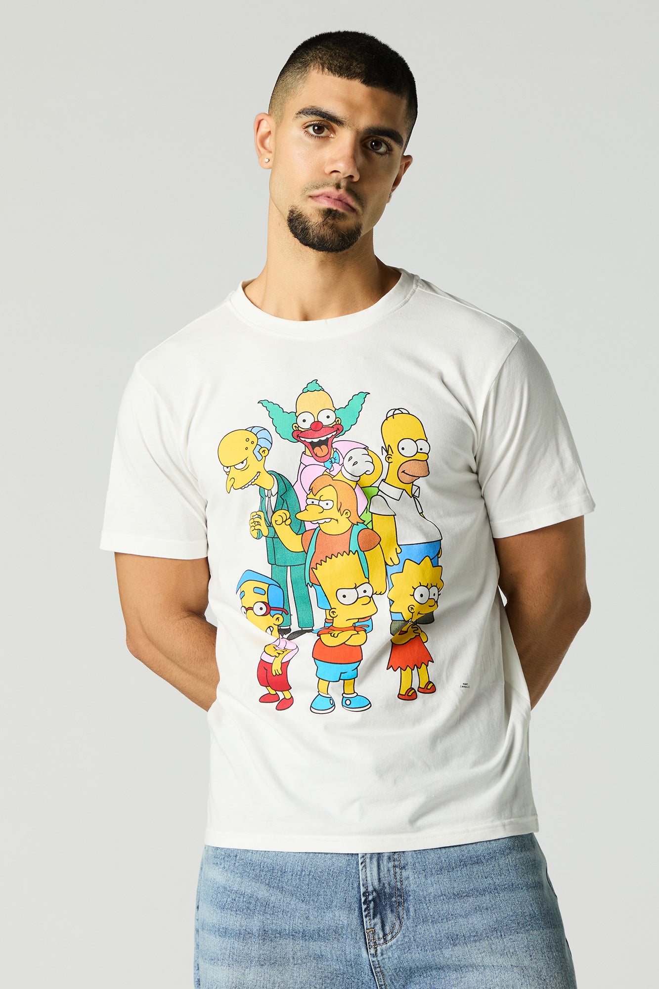 Simpsons Family Graphic T-Shirt