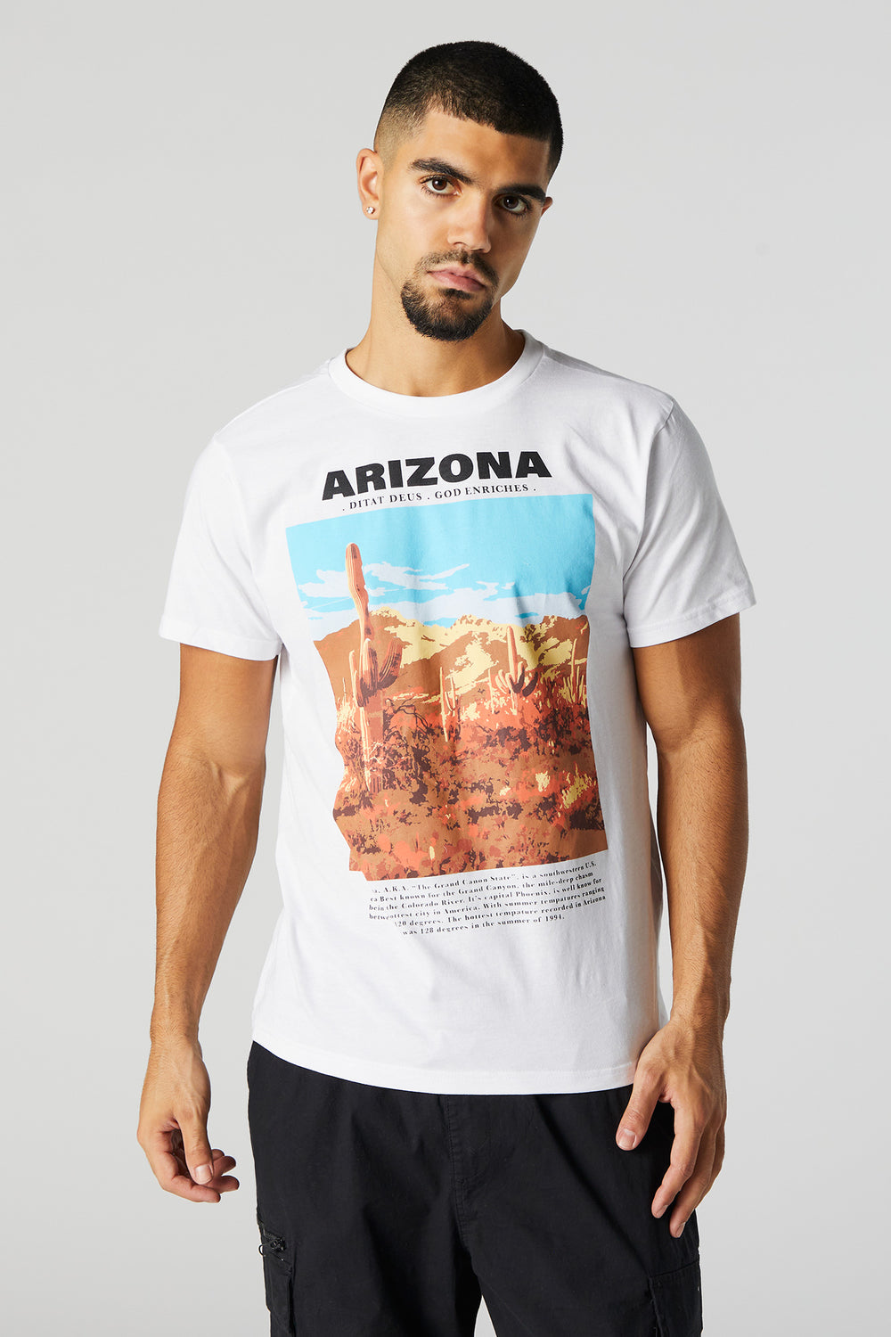 Arizona God Enriches Graphic T-Shirt Arizona God Enriches Graphic T-Shirt 2