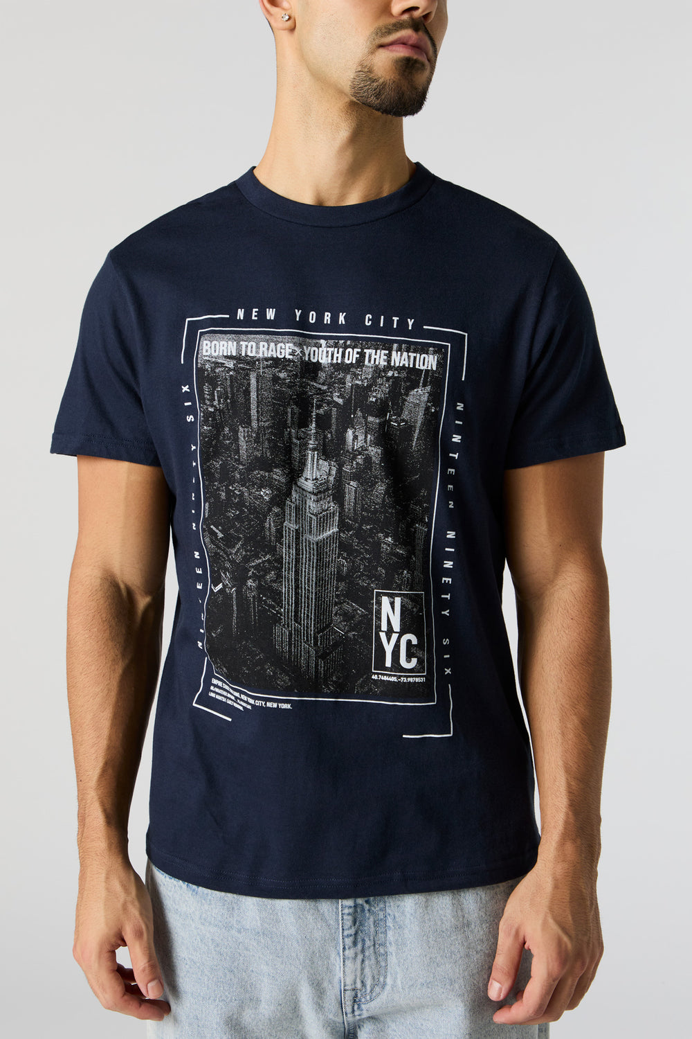 Empire State Building Graphic T-Shirt Empire State Building Graphic T-Shirt 1