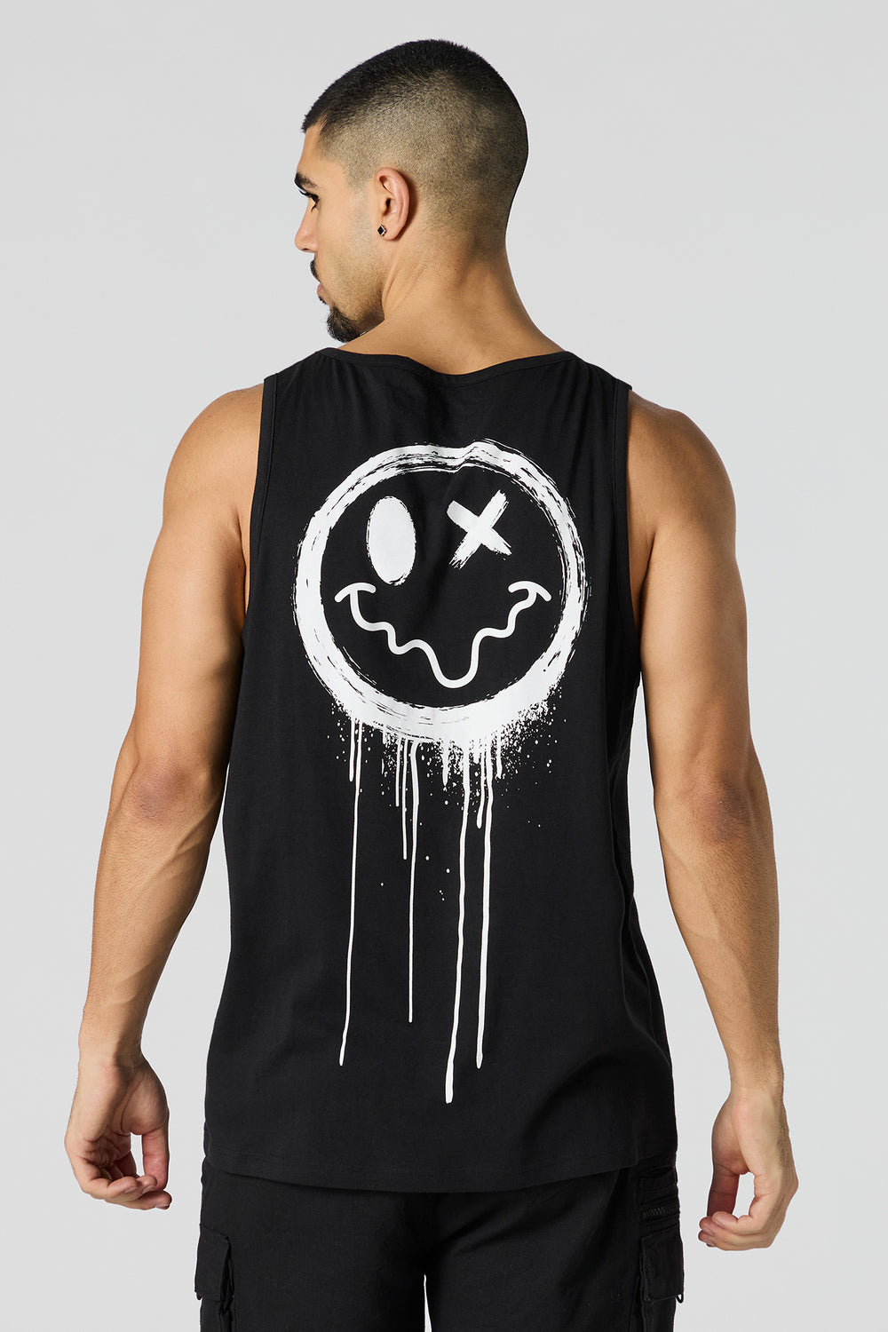 Dripping Smiley Graphic Tank Dripping Smiley Graphic Tank 2