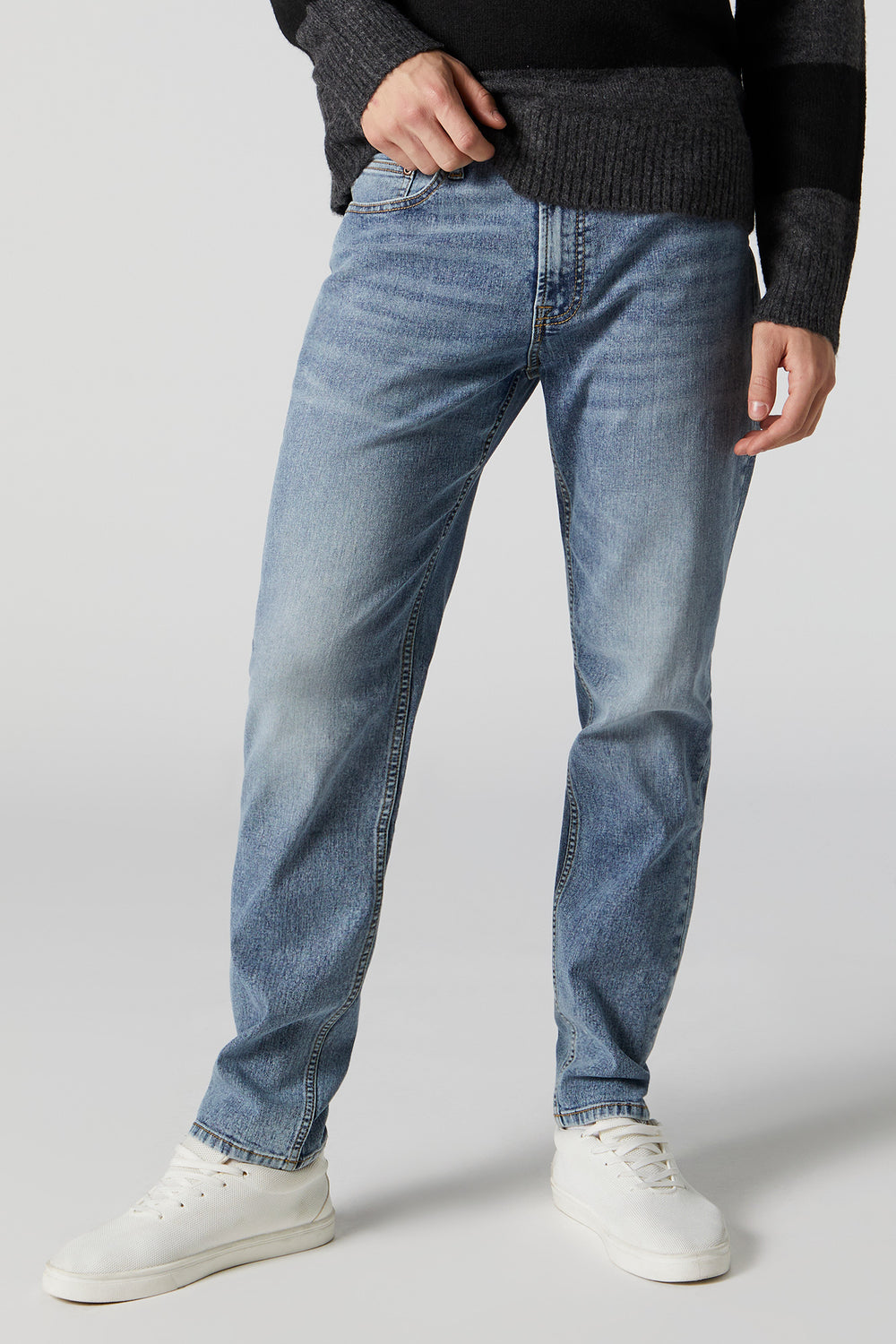 Light Wash Athletic Jean Light Wash Athletic Jean 1