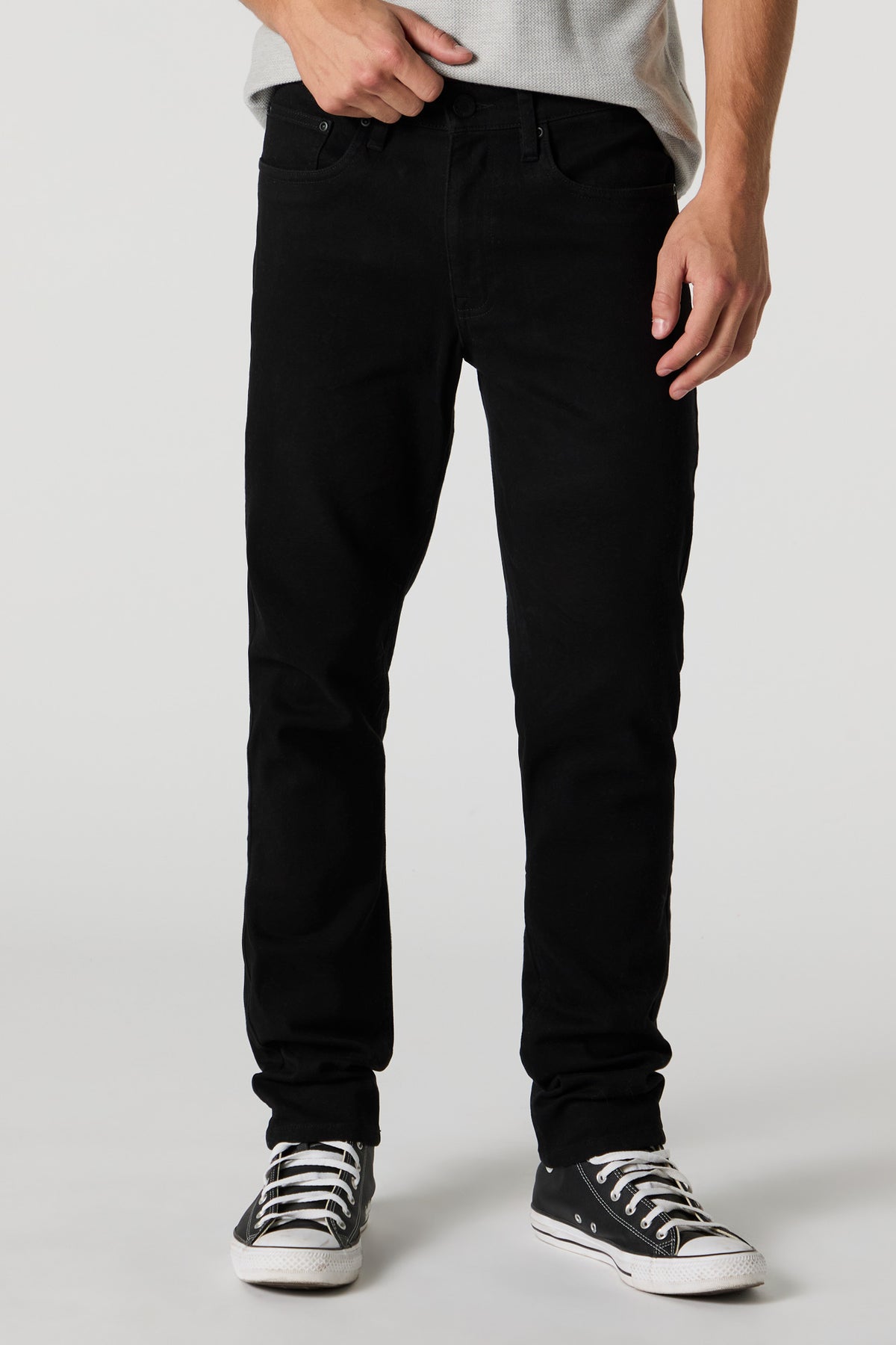 Black Wash Slim Jean