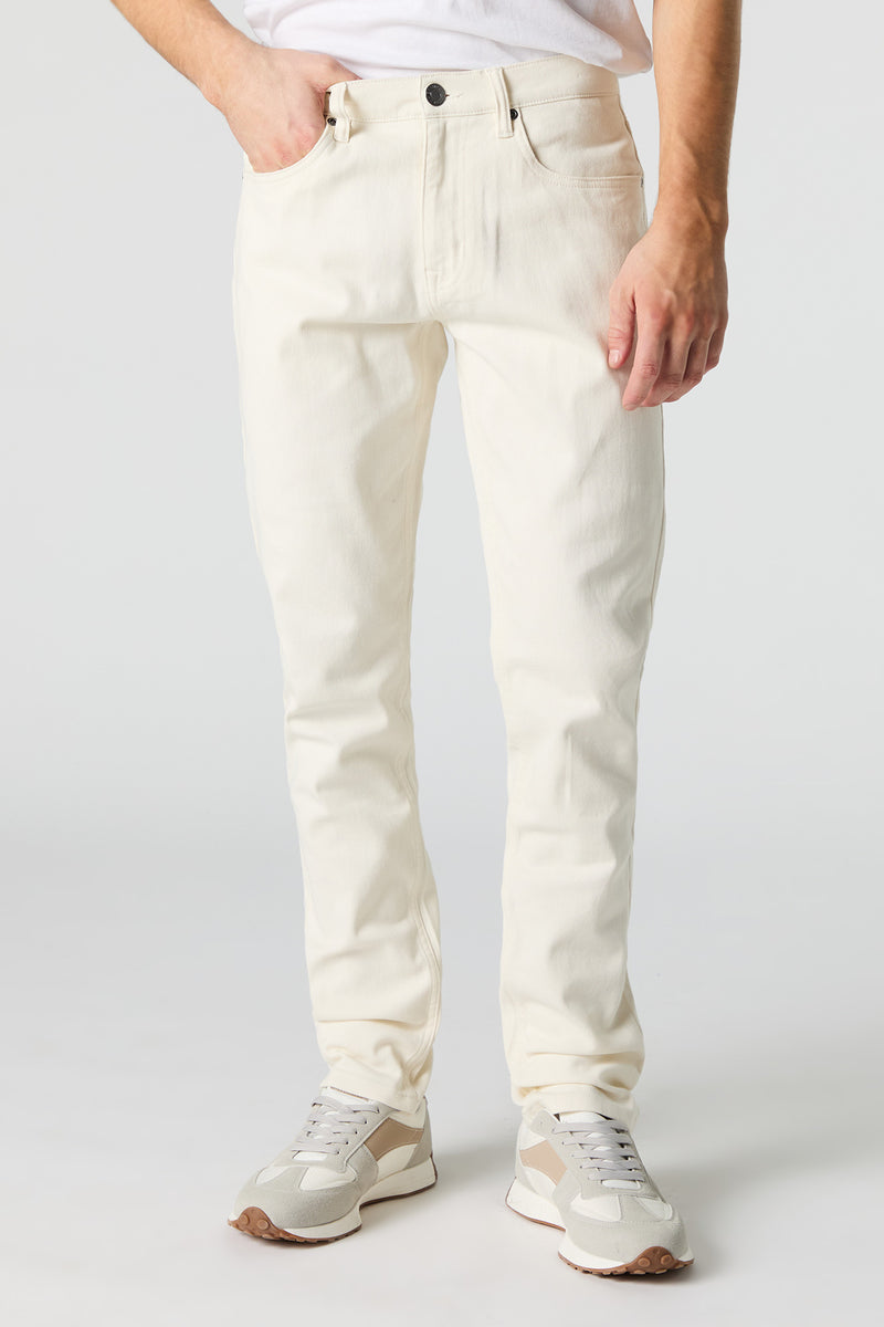 White Wash Slim Jean