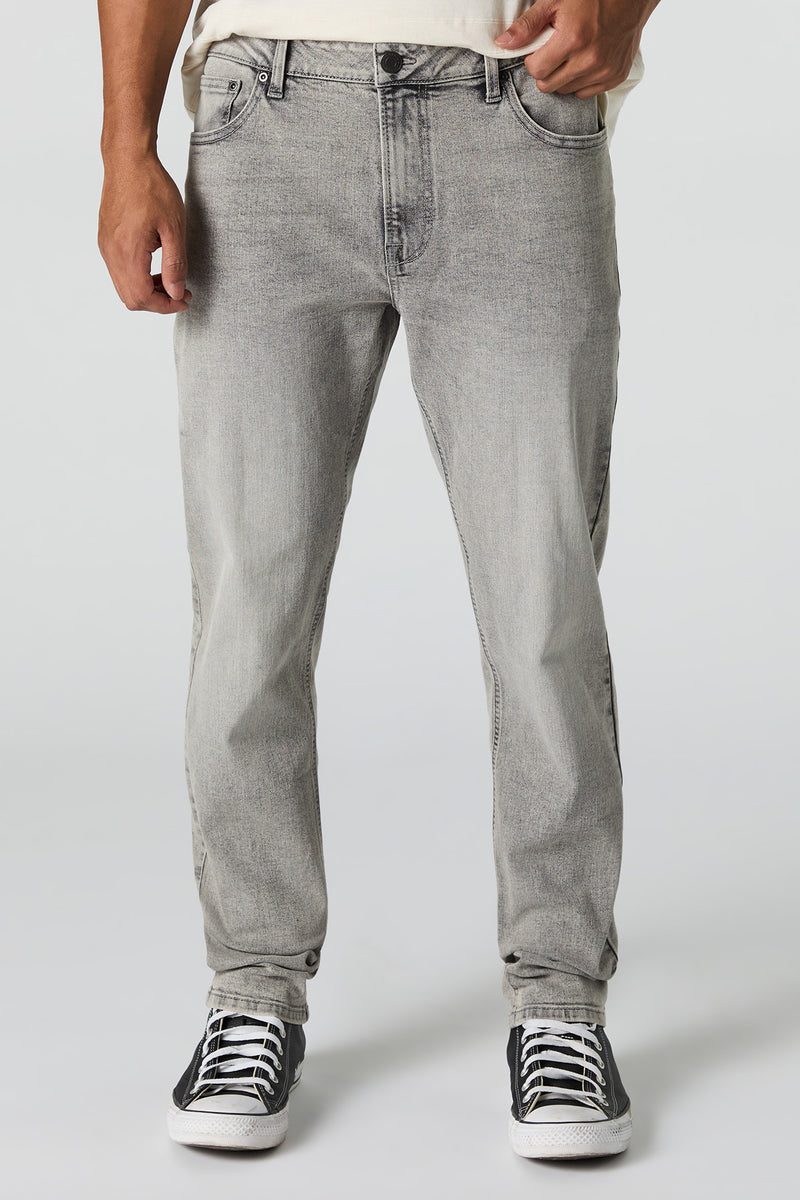 Grey Wash Athletic Jean