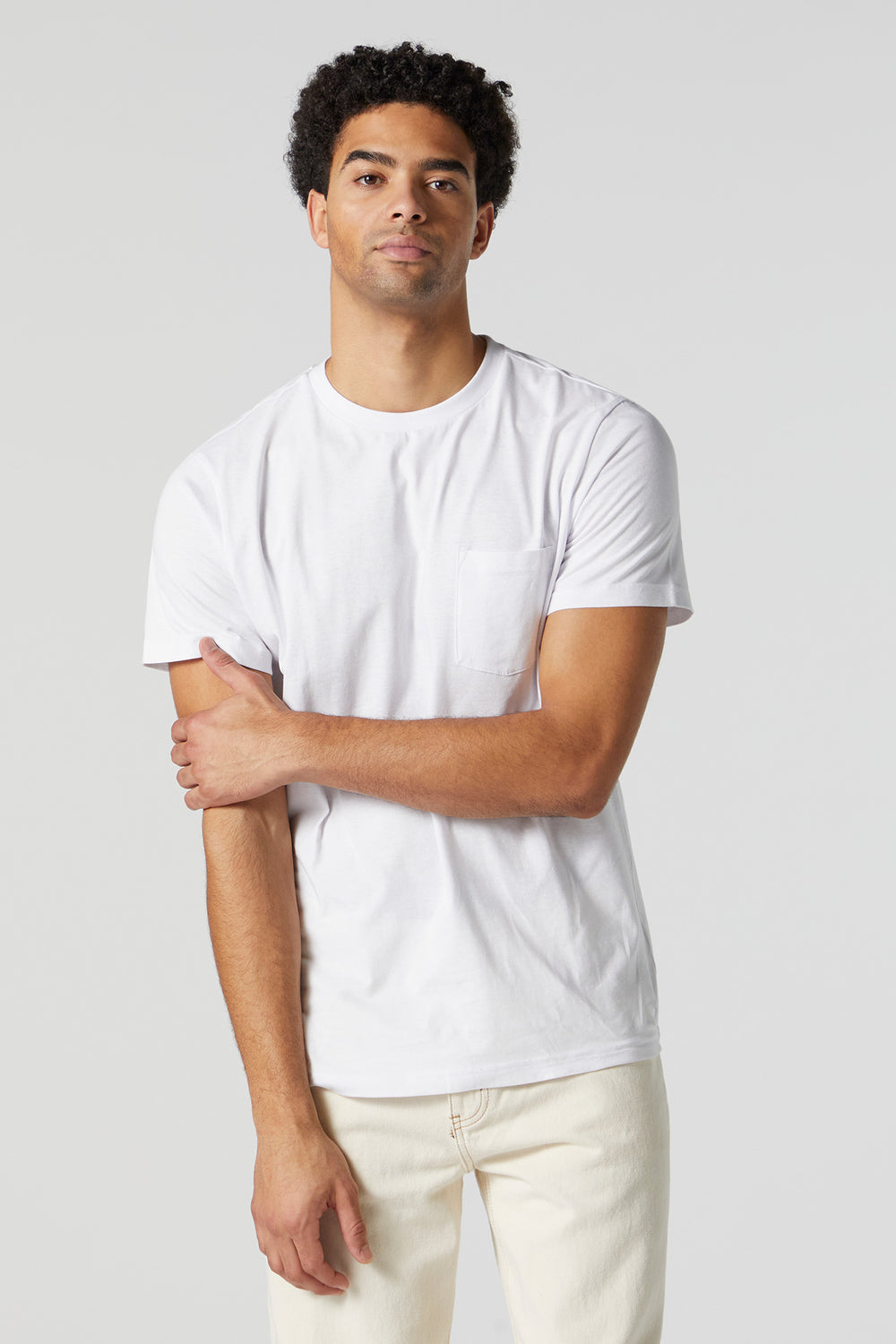 Chest Pocket Solid T-Shirt Chest Pocket Solid T-Shirt 4