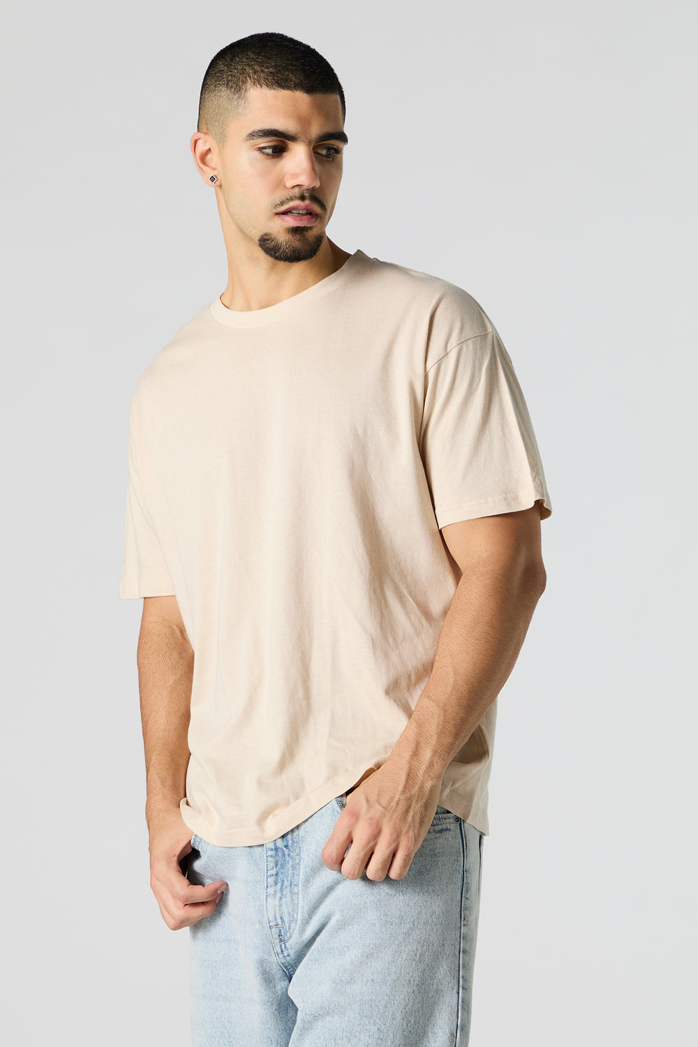 Solid Relaxed Crewneck T-Shirt Solid Relaxed Crewneck T-Shirt 10