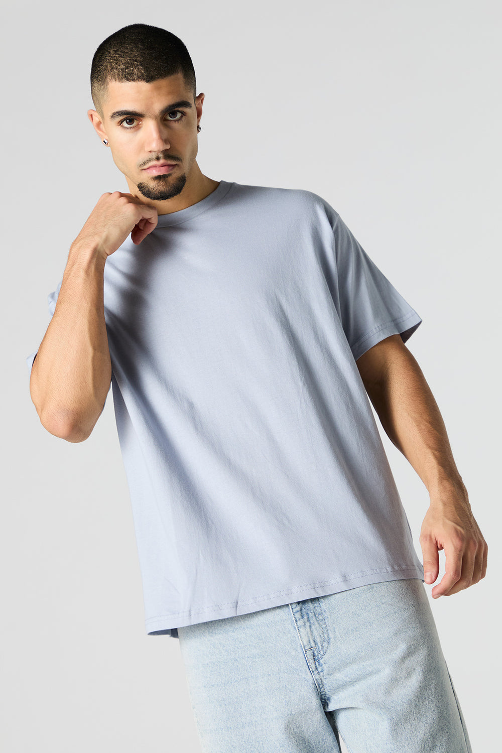 Solid Relaxed Crewneck T-Shirt Solid Relaxed Crewneck T-Shirt 13