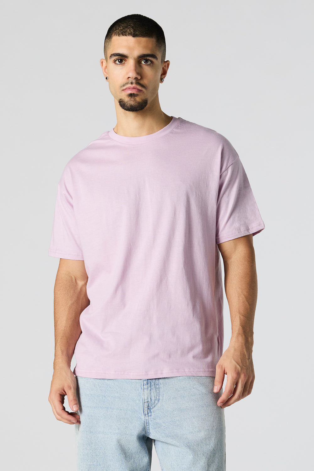 Solid Relaxed Crewneck T-Shirt Solid Relaxed Crewneck T-Shirt 16