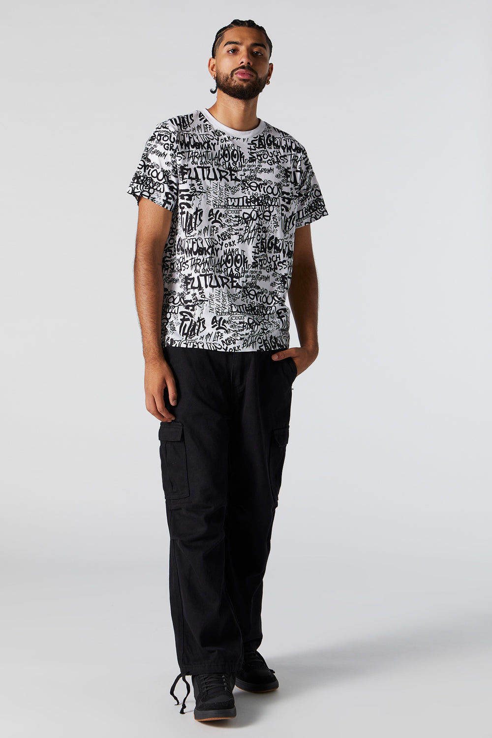 Text Print T-Shirt Text Print T-Shirt 3