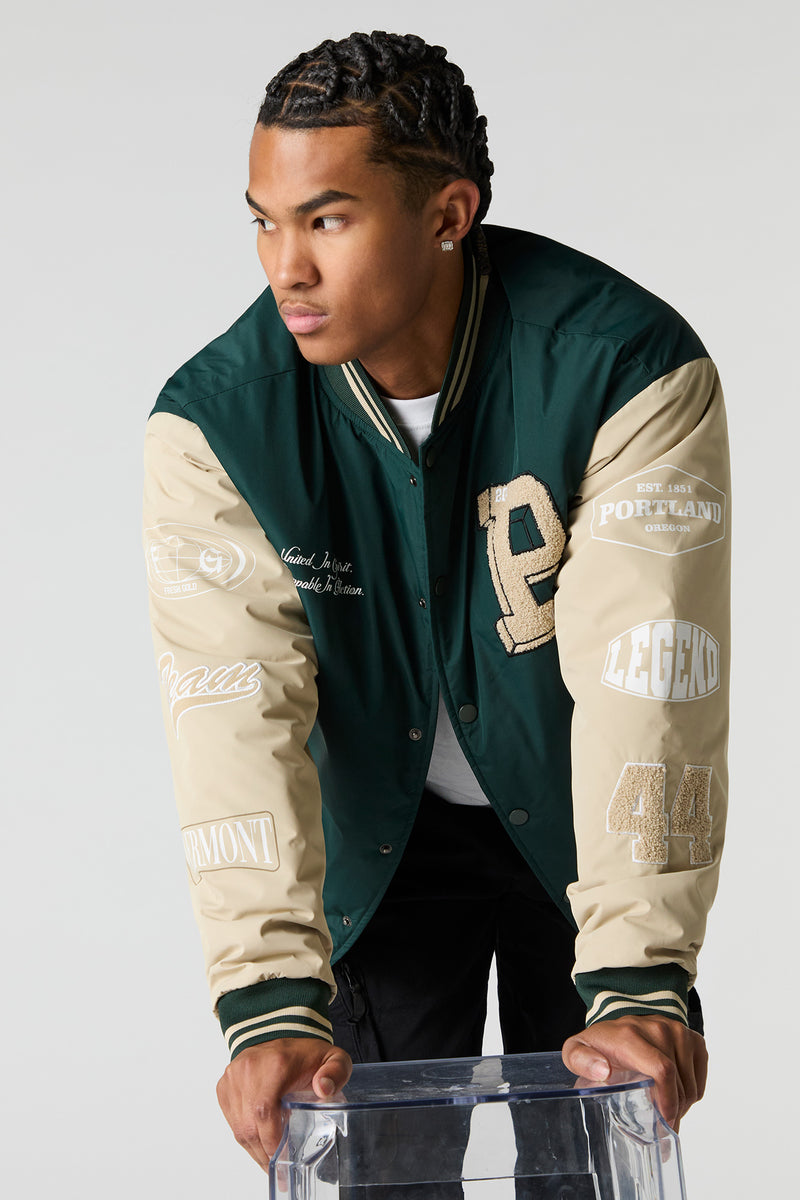 Varsity Bomber Jacket