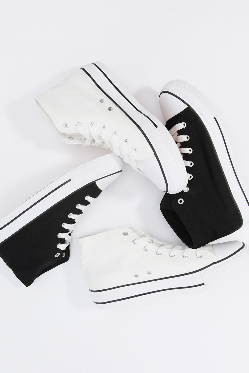 High Top Platform Sneaker