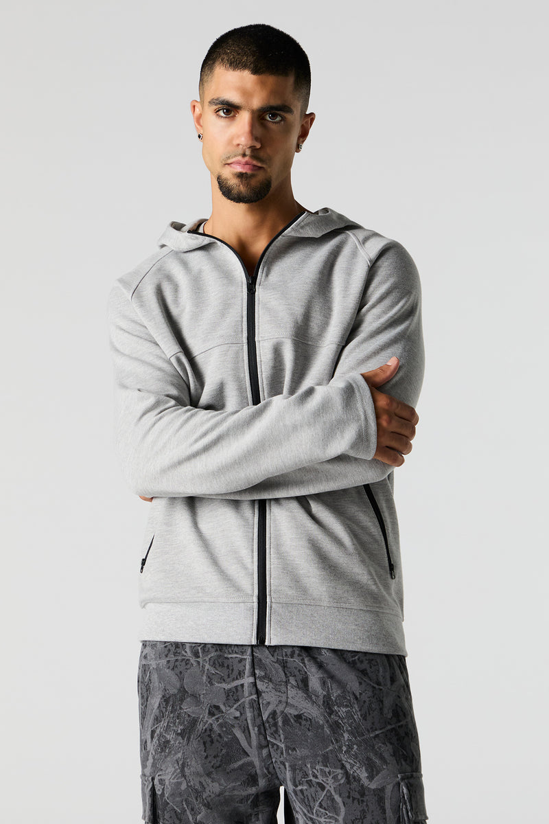 Active Full Zip Fleece Hoodie