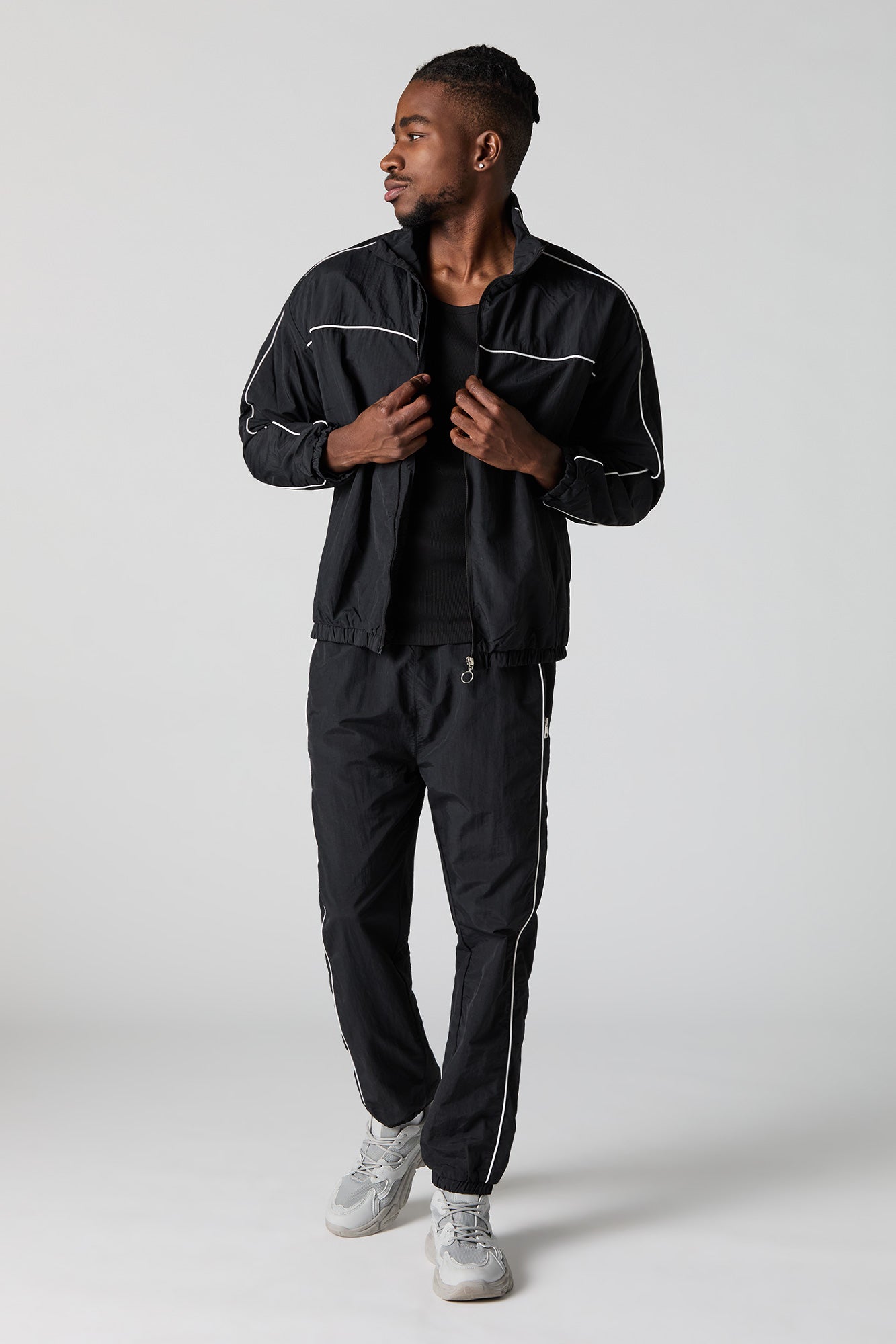 Active Nylon Zip-Up Jacket – Charlotte Russe