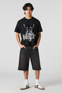 Hustle Graphic Boxy T-Shirt