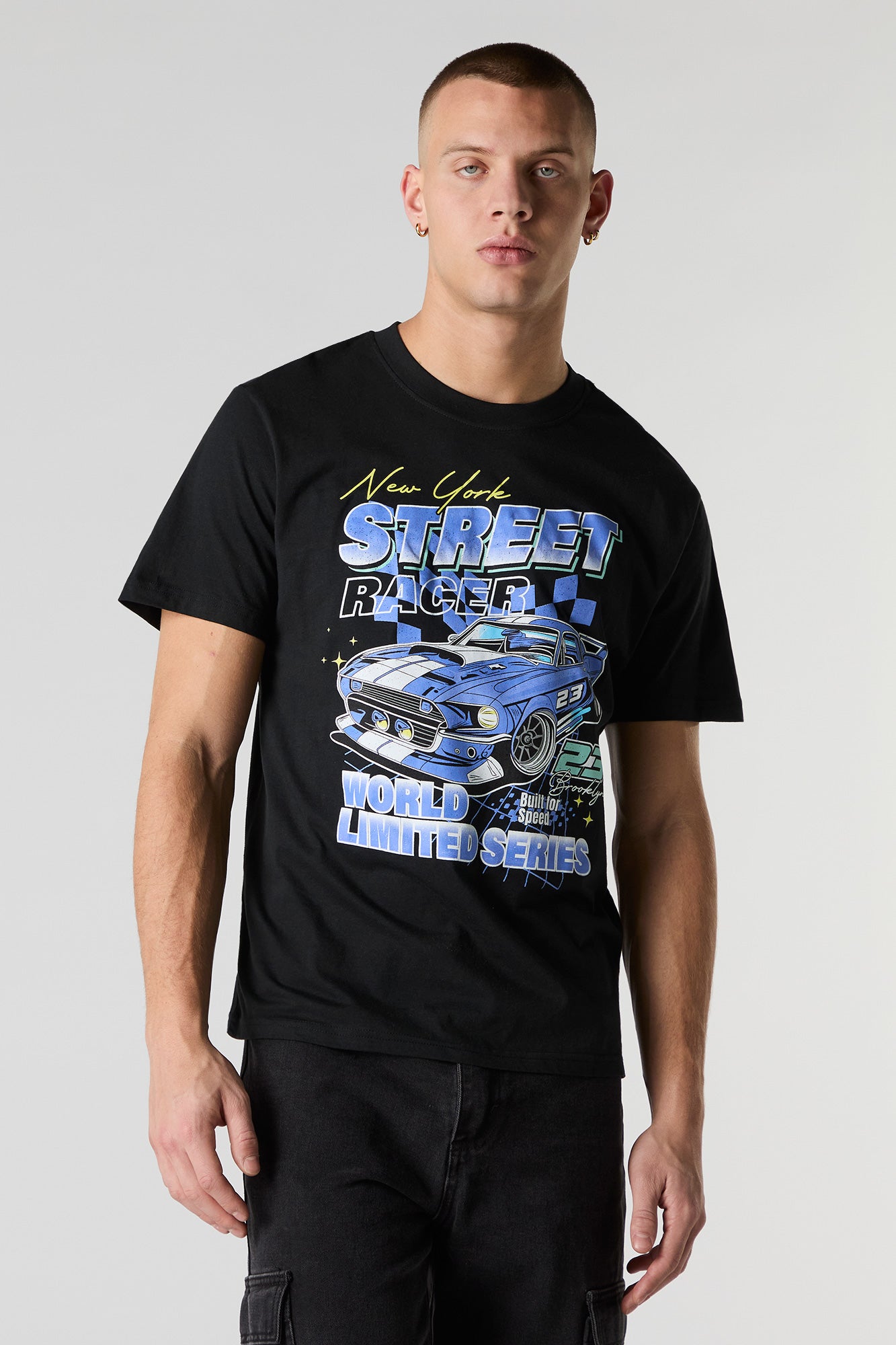 New York Street Racer Graphic T-Shirt