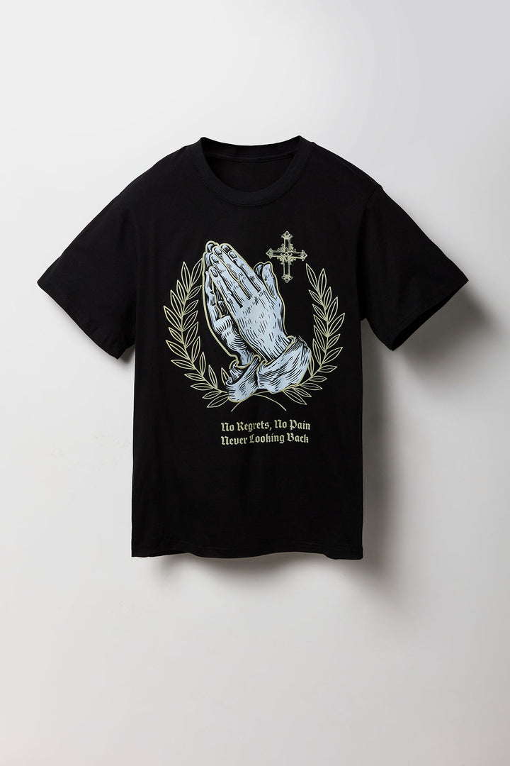 Prayer Hands Graphic T-Shirt