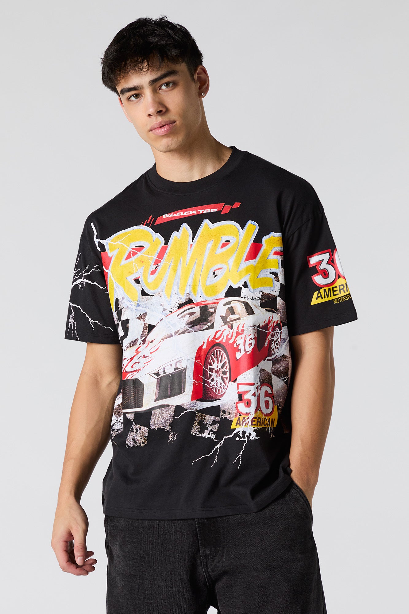 Rumble Graphic Relaxed T-Shirt