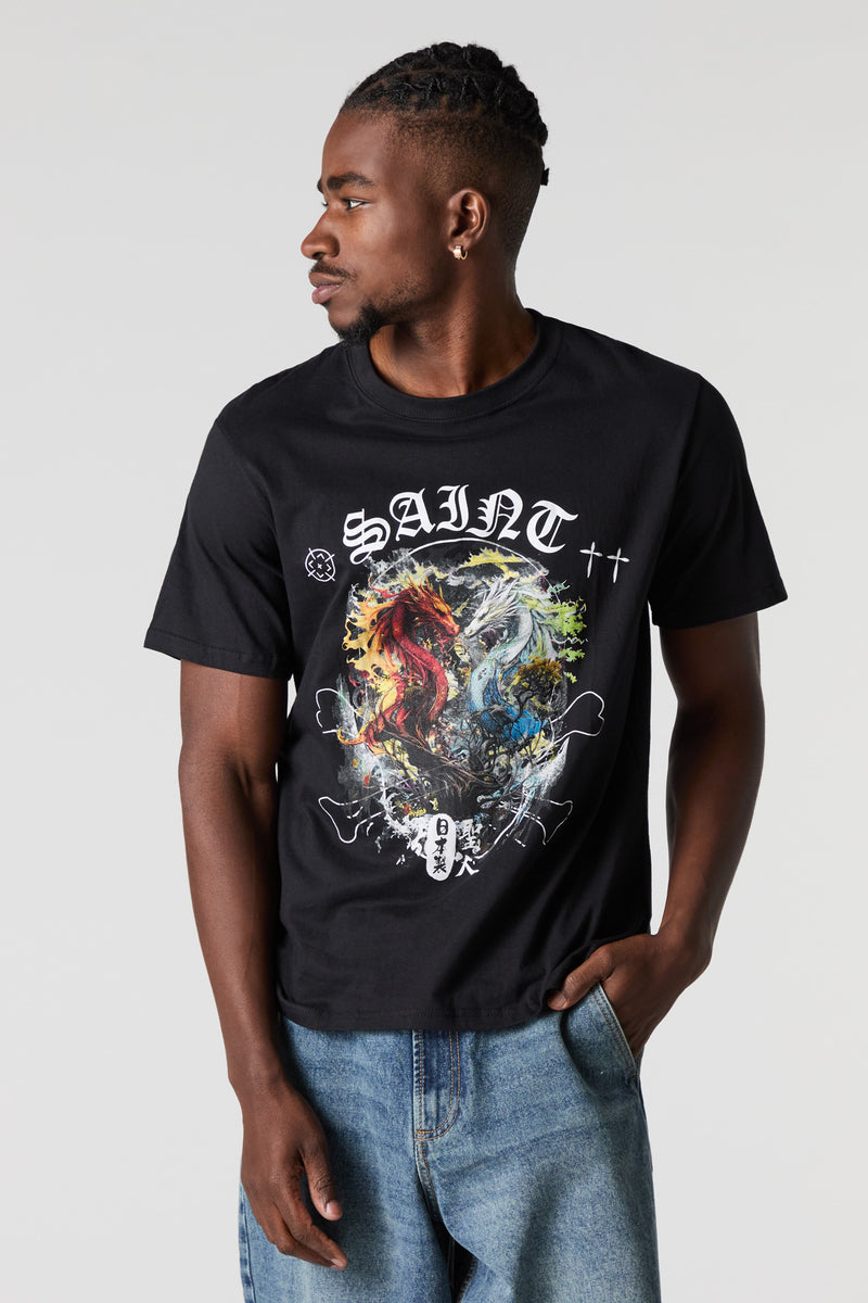 Double Dragons Graphic T-Shirt