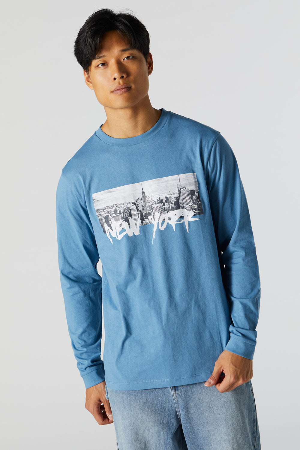 New York Skyline Graphic Long Sleeve Top New York Skyline Graphic Long Sleeve Top 1