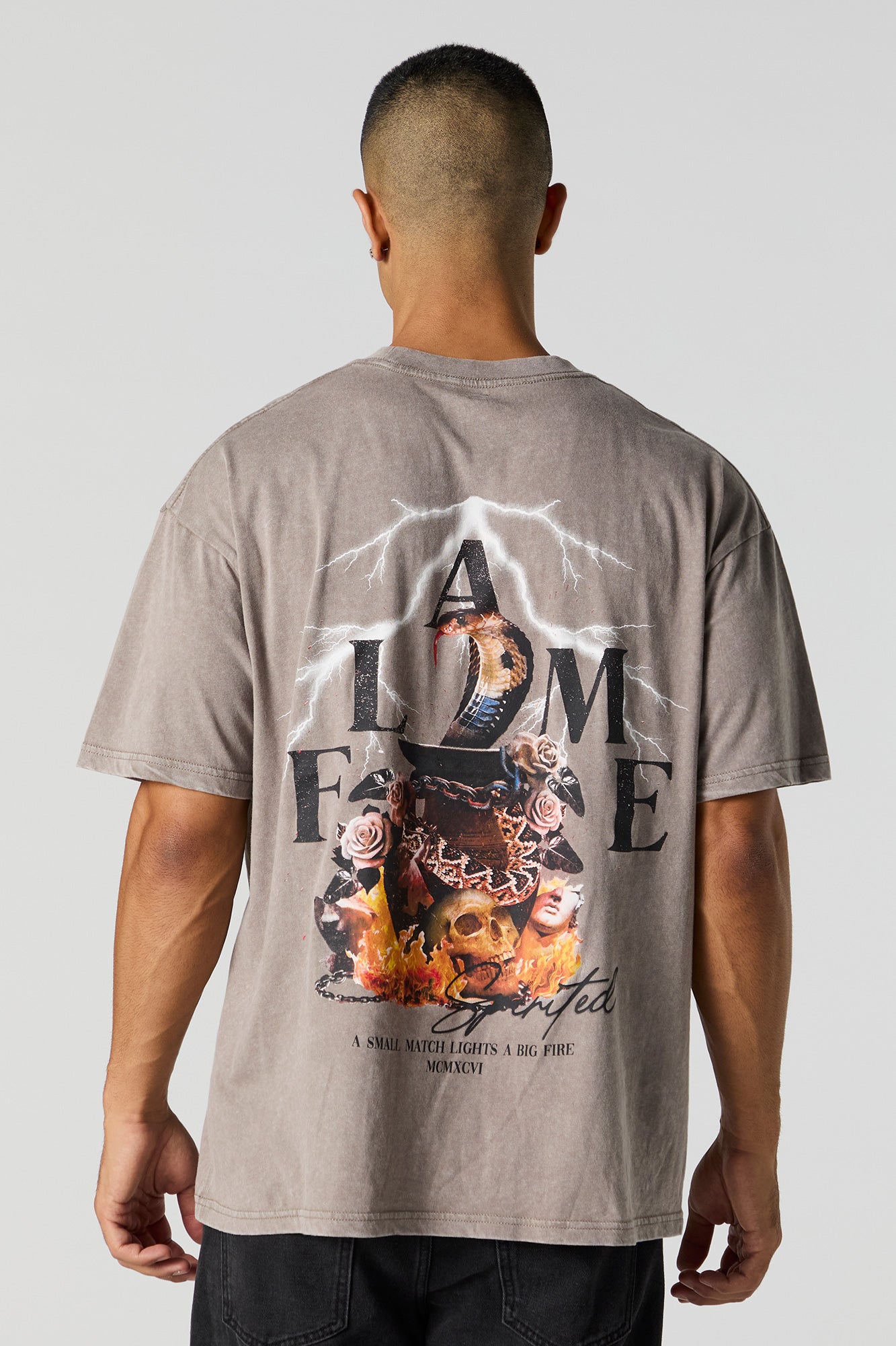 Flame Graphic T-Shirt