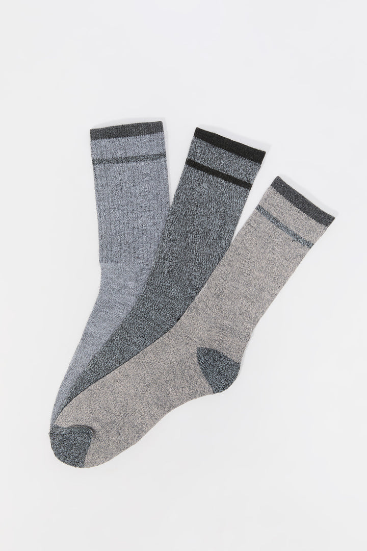 Striped Crew Socks (3 Pack)