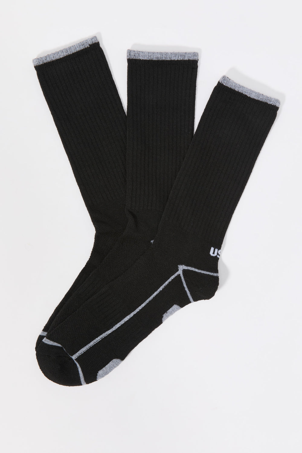 Everyday Athletic Crew Socks (3 Pack) Everyday Athletic Crew Socks (3 Pack) 2