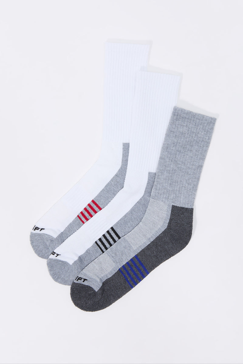 Athletic Crew Socks (3 Pack)