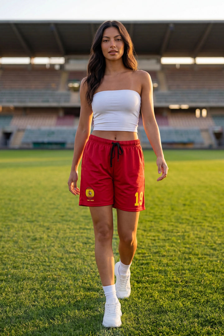Spain Graphic Mesh Short