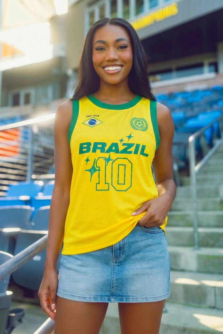 Brazil Graphic Mesh Jersey