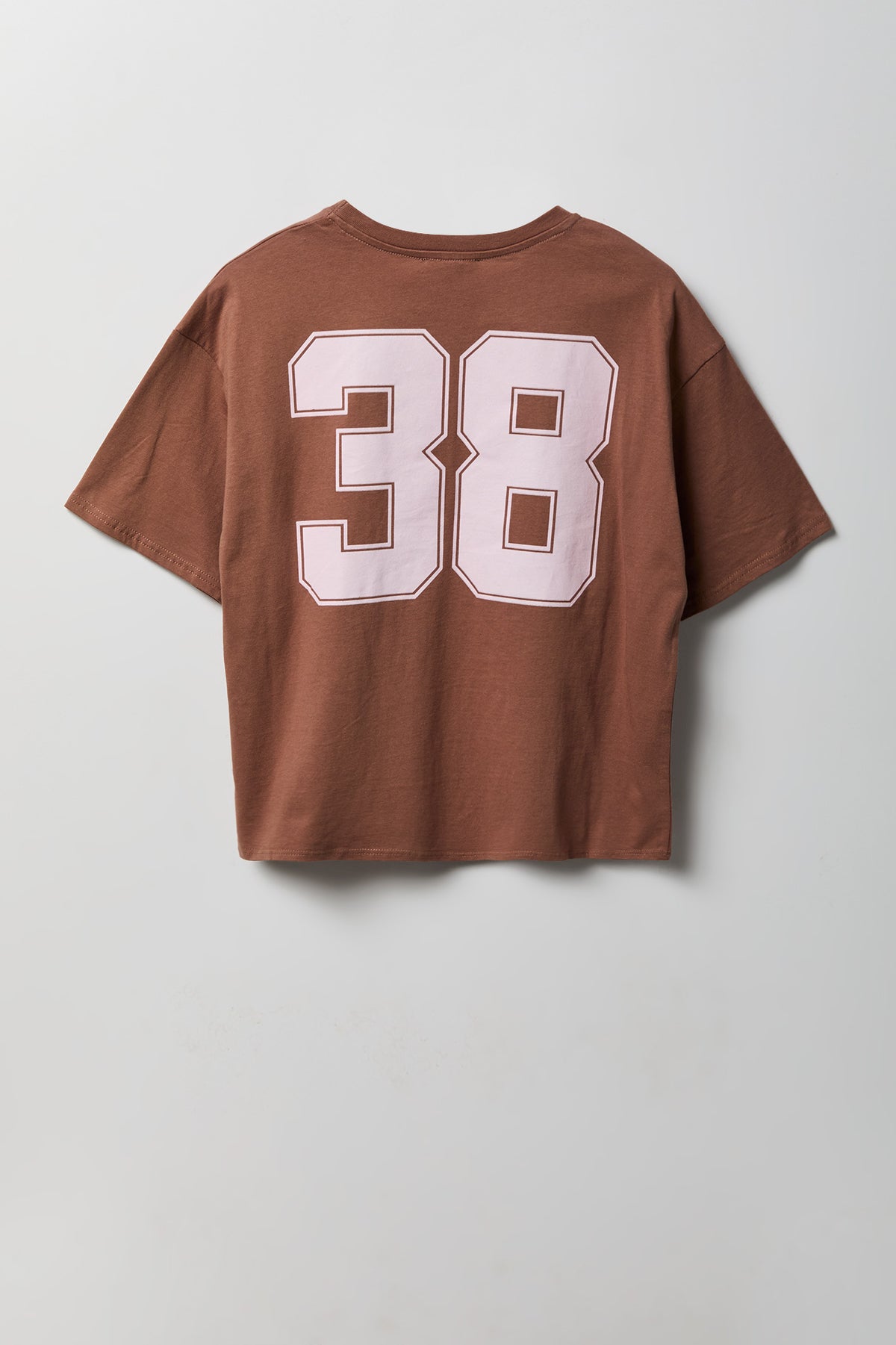 Alt View 3. City Graphic Boxy T-Shirt - Brown