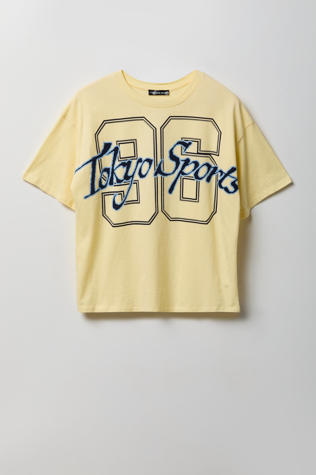 Alt View 2. City Graphic Boxy T-Shirt - Yellow