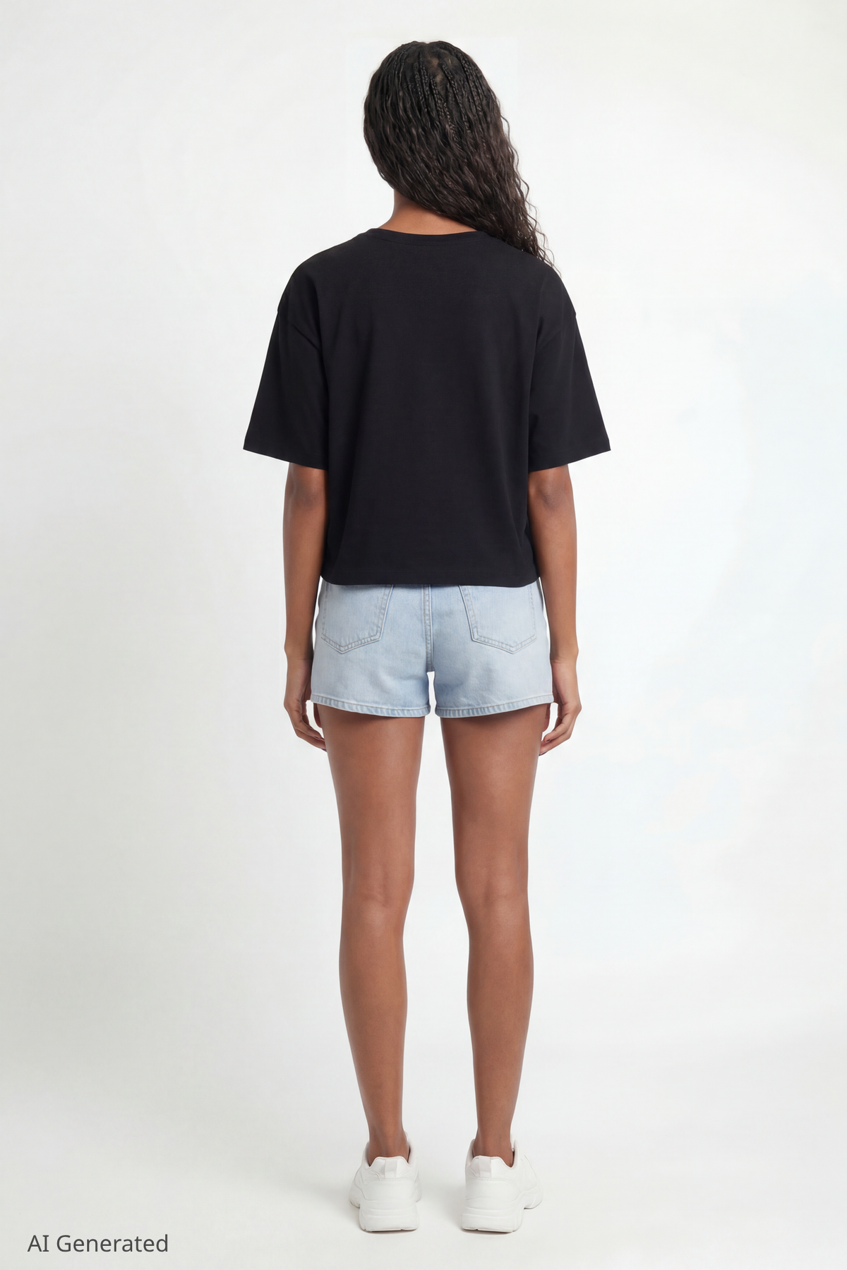 Alt View 3. Destination Graphic Boyfriend T-Shirt - Black