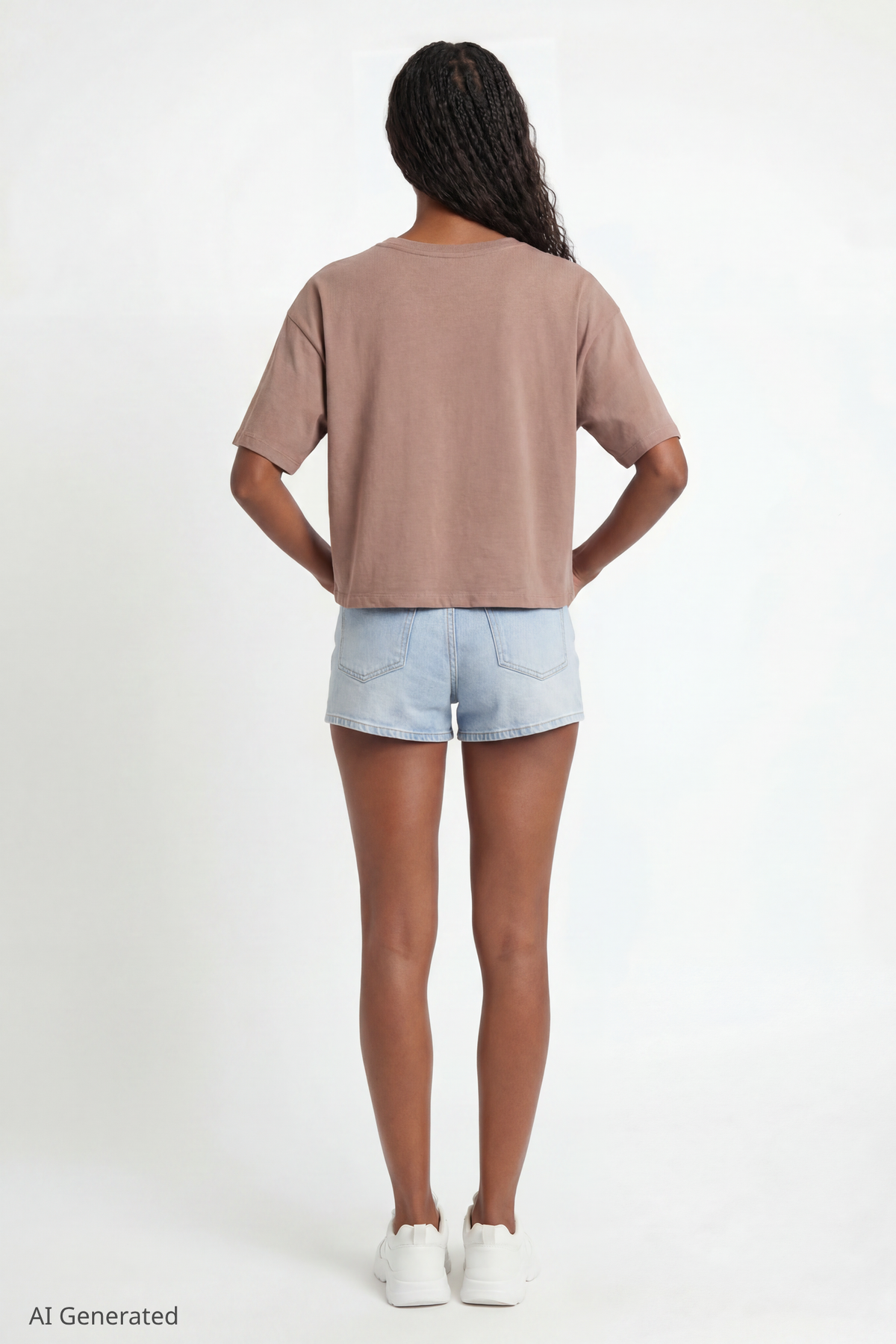 Alt View 3. Destination Graphic Boyfriend T-Shirt - Tan