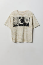 Tie Dye Graphic Boyfriend T-Shirt