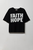 Washed Graphic Boyfriend T-Shirt