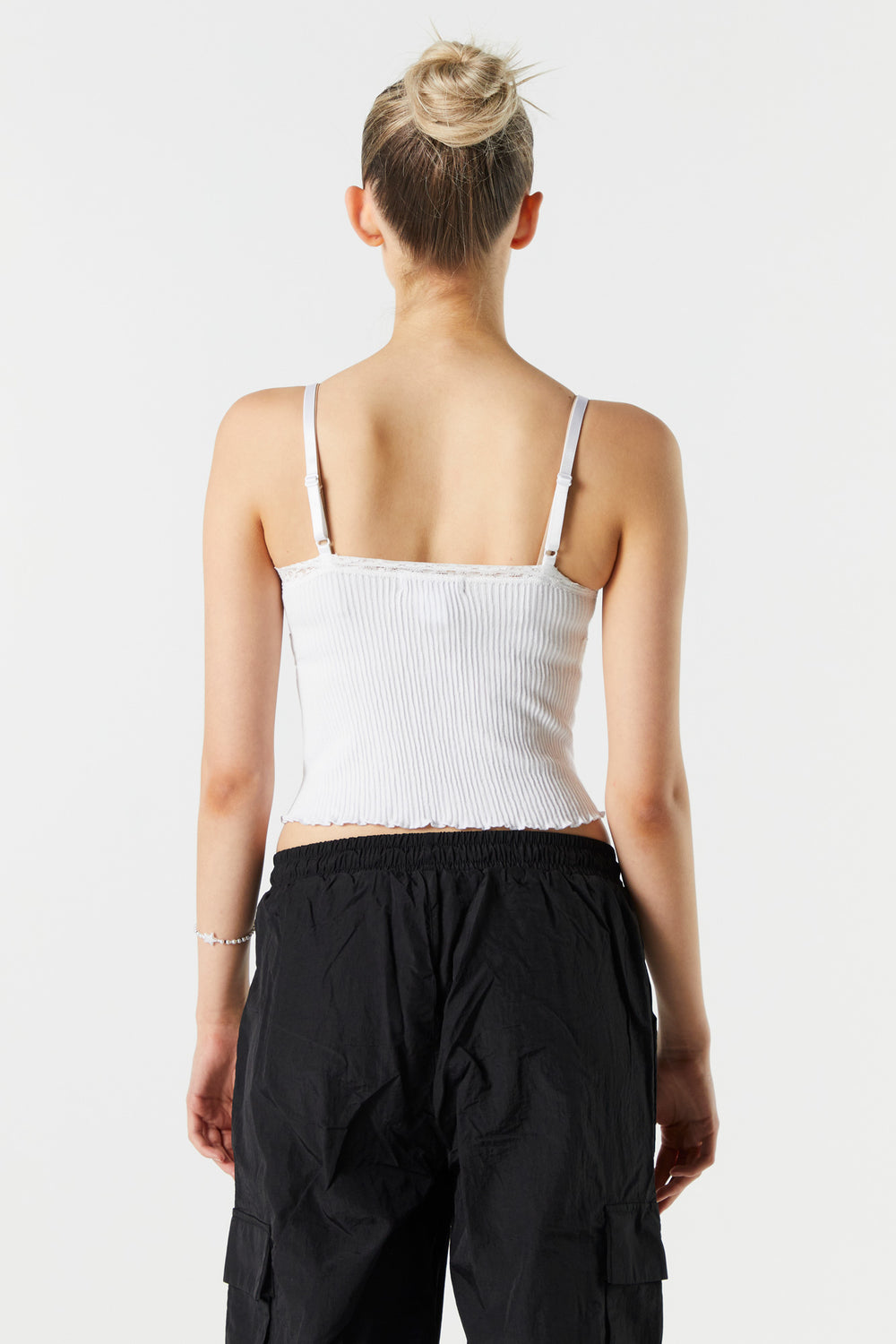 Seamless Lace Trim Tank Seamless Lace Trim Tank 5