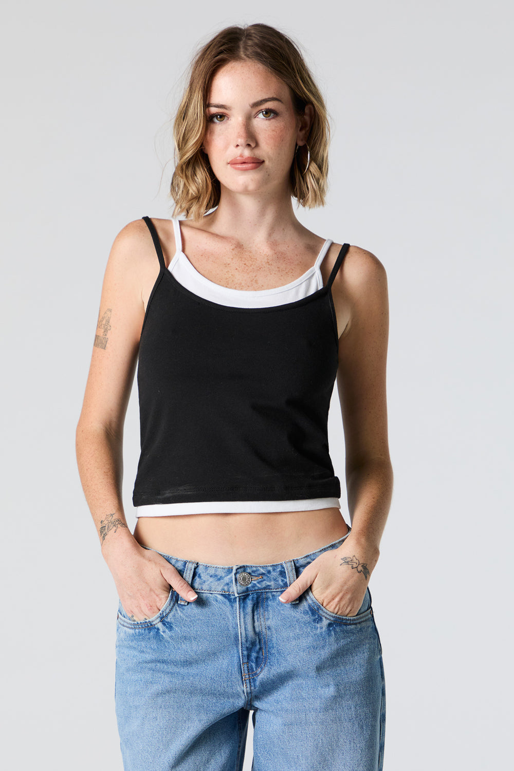 Layered Cropped Cami Layered Cropped Cami 5