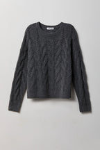 Mossy Cable Knit Sweater