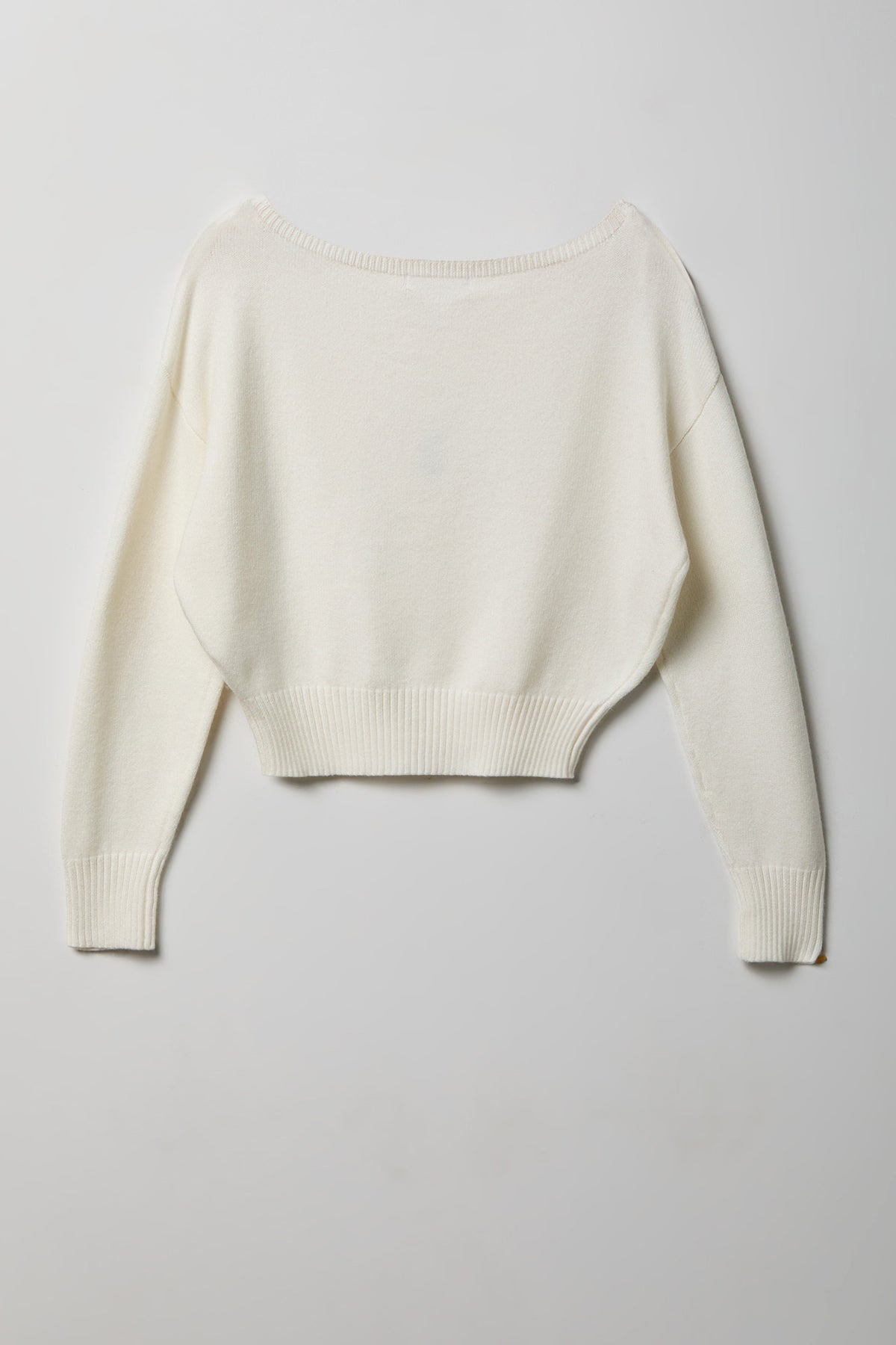Alt View 2. Dolman Sleeve Sweater - Ivory