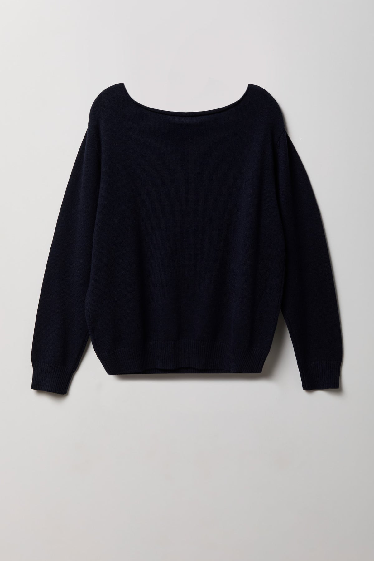 Alt View 2. Knit Sweater - Navy
